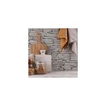 Mosaique parement gris 20x40cm �p. 9 mm mat inter