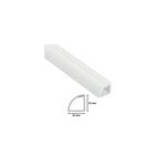 Moulure dcorative quart de cercle d - line 22x22 mm blanche 2 m
