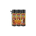 Mousse expansive soudal jaune 3 x 500ml