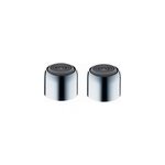 Mousseur ecosmart femelle 22 x 100 hansgrohe lot de 2