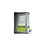 Moustiquaire de fenêtre en pvc blanc 125 x h. 150 cm Moustiquaire de fenêtre en pvc blanc 125 x h. 150 cm
