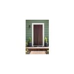 Moustiquaire de porte en coton camel 140 x 225 cm