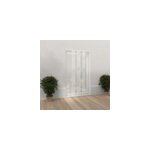Moustiquaire rideau pour porte fen�tre en kit recoupable 230 x 130 cm ivoire - mousti - kit
