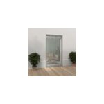 Moustiquaire rideau pour porte fen�tre en kit recoupable 230 x 130 cm - mousti - kit