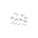 Multi - pack d'accessoires pour goulotte d - line blanche 16 x 8 mm