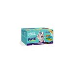 Multipack 8x85g pat pour chat adultes onctueux poulet, saumon et poulet, agneau et poulet, dinde et ...