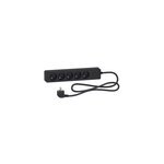 Multiprise 5 prises schneider electric odace anthracite 1. 5 m