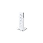 Multiprise 8 prises parafoudre sur socle usb 2m blanc Multiprise 8 prises parafoudre sur socle usb 2m blanc
