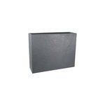 Muret xl plastique eda durdica gris galet 99, 5 x 29, 5 x h. 78, 5 cm Muret xl plastique eda durdica gris galet 99, 5 x 29, 5 x h. 78, 5 cm