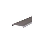 Nez de cloison aluminium alu 10 x 78 mm l. 2, 6 m
