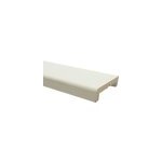 Nez de cloison en mdf prpeint blanc 11x103mm l. 2, 50m