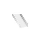 Nez de cloison - pvc blanc - 20 x 54 mm, l. 2, 6 m cqfd