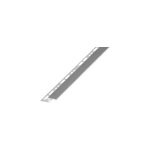 Nez de marche extérieur diall droit aluminium brut argent lisse 35mmx250cm Nez de marche extérieur diall droit aluminium brut argent lisse 35mmx250cm