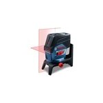 Niveau laser en croix bosch gcl 2 - 50 c rouge + support rm2 + trpied bt 150