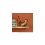 Objet déco statuette oiseau résine doré h. 17cm atmosphera créateur d'intérieur Objet déco statuette oiseau résine doré h. 17cm atmosphera créateur d'intérieur