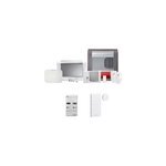 Pack alarme diagral prcision sirne gsm diag04csf + dtecteur d'ouverture diag39apx + tlcommande multifonct ...