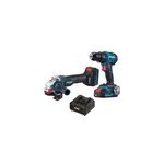 Pack perceuse et meuleuse erbauer 18v - 4ah batterie incluse Pack perceuse et meuleuse erbauer 18v - 4ah batterie incluse
