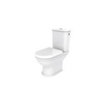 Pack wc � poser sans bride � sortie horizontale avec abattant d�clipsable et frein de chute, goodhome ...