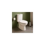 Pack wc � poser sans bride, sortie horizontale, abattant extra - plat, blanc, jacob delafon louis