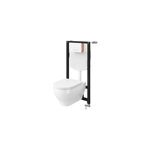 Pack wc suspendu compact sans bride cavally goodhome