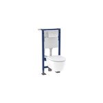 Pack wc suspendu geberit g - 600 blanc mat