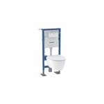 Pack wc suspendu sans bride, geberit g - 600 pure mat Pack wc suspendu sans bride, geberit g - 600 pure mat