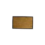 Paillasson coco caoutchouc bugala  rayures goodhome l. 45 x l. 75 cm