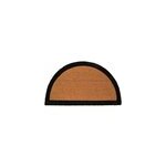 Paillasson coco kebir cadre goodhome noir l. 45 x l. 75 cm