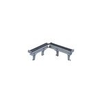 Paire de supports rglables pour tablette radiateur largeur 16  26 cm.