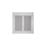 Vitrage tamisant uni passe - tringle seraphine finition ourlet blanc h. 160 x l. 60cm rocle