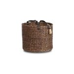 Panier  bches en jacinthe d eau tress  la main le marquier ta