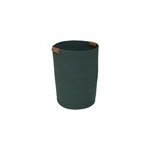 Panier � linge 80l l. 44 x l. 44 x h. 56 cm coloris vert ficus, 5five duo
