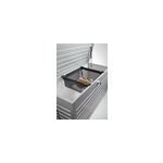 Panier de rangement pour coffre de jardin biohort 160, 180 loungebox 160 et highboard 200