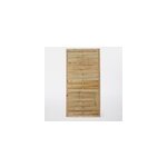 Panneau droit de clôture khoper en bois traité ép. 20 mm l. 90 x h. 180 cm Panneau droit de clôture khoper en bois traité ép. 20 mm l. 90 x h. 180 cm