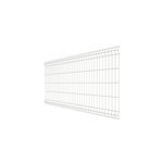Panneau de clture grillag arista blanc 100 x 200 cm