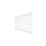 Panneau de clture grillag arista blanc 123 x 200 cm