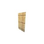 Panneau droit décoratif en demi - bambou naturel l. 90 x h. 180 cm Panneau droit décoratif en demi - bambou naturel l. 90 x h. 180 cm