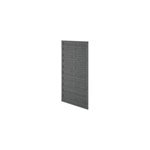 Panneau droit de clôture ozora en bois anthracite ép. 35 mm l. 90 x h. 180 cm Panneau droit de clôture ozora en bois anthracite ép. 35 mm l. 90 x h. 180 cm