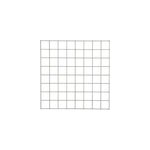 Panneau gabion blooma gabbiana 40 x 40 cm