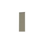 Panneau japonais gris taupe luxe l. 45 x h. 260 cm