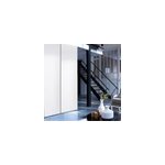 Panneau japonais occultant uni blanc l. 45 x h. 260 cm madeco Panneau japonais occultant uni blanc l. 45 x h. 260 cm madeco