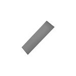 Panneau japonais tamisant madeco uni poivre l. 45 x h. 260 cm