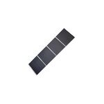Panneau japonais voile gris l. 45 x h. 260 cm