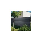 Panneau en kit pmex noir l. 180 x h. 180 x ep. 2, 1 cm Panneau en kit pmex noir l. 180 x h. 180 x ep. 2, 1 cm