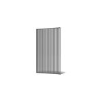 Panneau tube 15 cm pour pergola gris anthracite 7016 h. 225 x l. 120 cm 4alu
