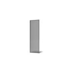 Panneau tube 15 cm pour pergola gris anthracite h. 225 x l. 60 cm 4alu
