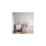 Papier peint intiss� enfant ch�teau de princesse rose et beige l. 1005 x l. 53 cm rasch