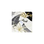 Papier peint intissé goodhome selago noir or et blanc Papier peint intissé goodhome selago noir or et blanc