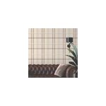 Papier peint vinyl intiss bensimon carreau beige l. 1005 x l. 53cm lutce