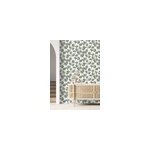 Papier peint vinyle expans grain sur intiss poivrier vert l. 1001 x l. 53cm rasch